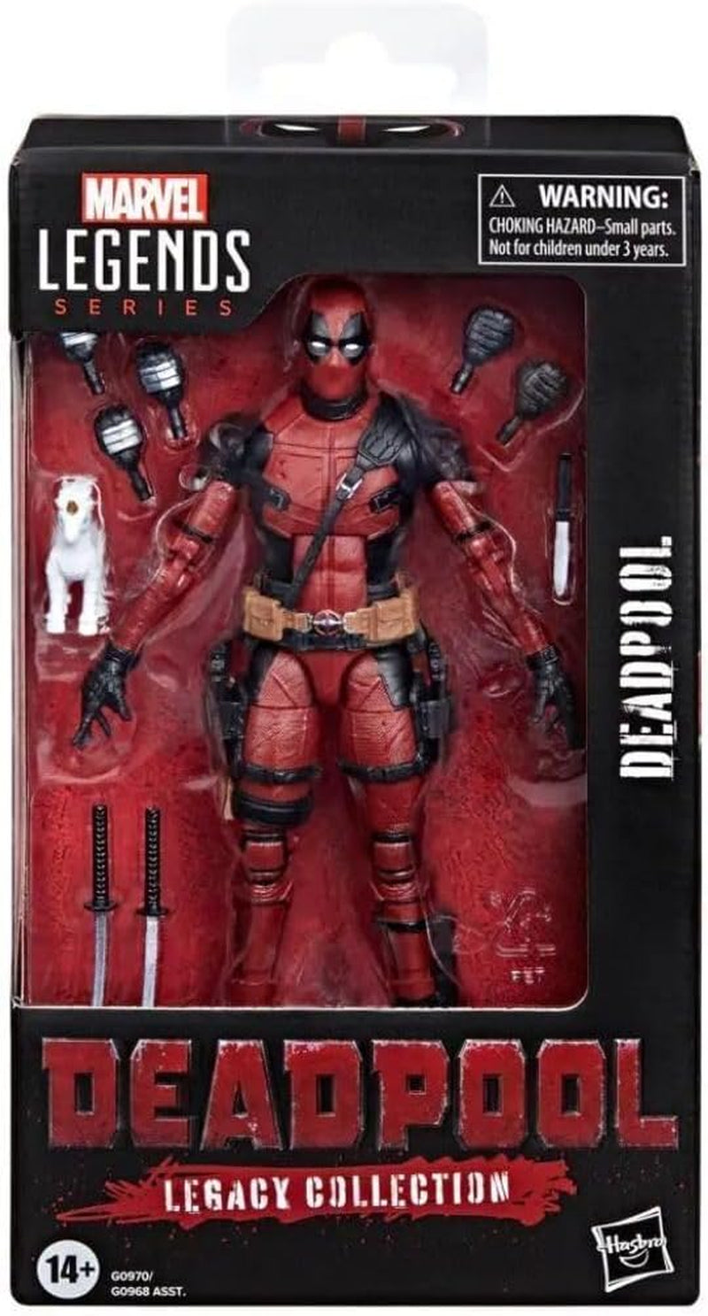Marvel Legends Series Deadpool Deadpool 2 Figura de acción coleccionable para adultos de 15 cm Figuras de acción Naty Shop