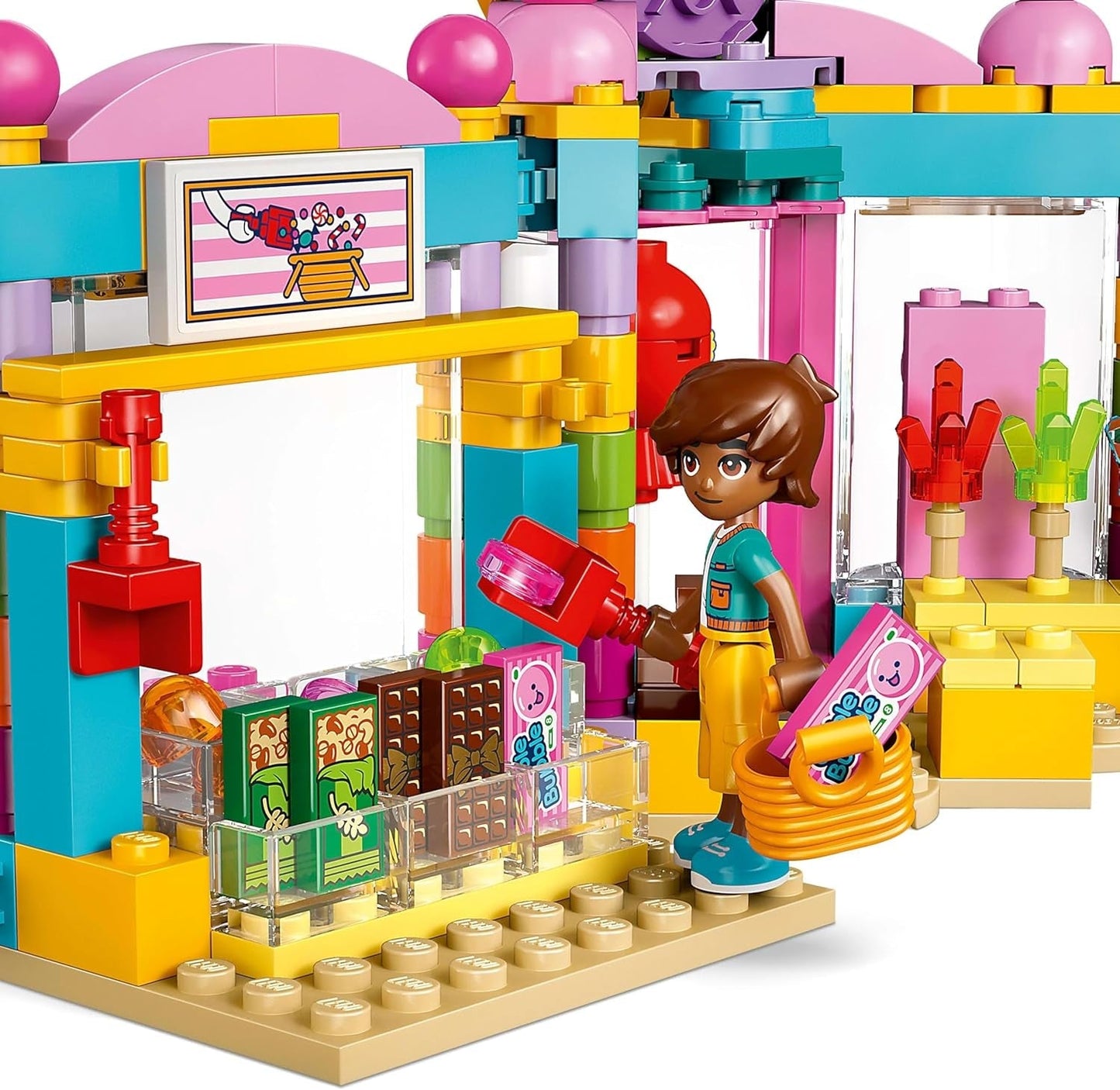 LEGO Friends Heartlake City Shop Set de juego para niñas a partir de 6 años Juego de rol con 2 minimuñecas, micromuñecas y juguete para gatos 42649 Juegos de construcción Besuche den LEGO-Store