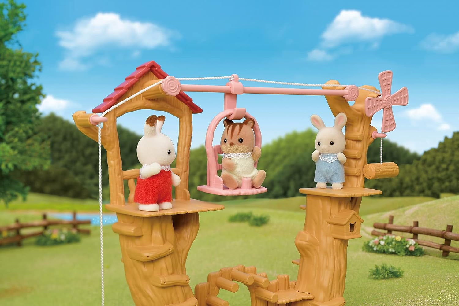 Sylvanian Families 5452 Teleférico para bebés - Juego de casa de muñecas