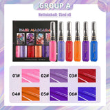 Tinte para el cabello instantáneo, 6 colores, máscara temporal para el cabello para niñas y mujeres, tiza para el cabello lavable, máscara para el cabello con arcoíris, tinte para el cabello para carnaval, Halloween, fiesta de cosplay, cumpleaños (A) Naty Shop Tinte para el cabello