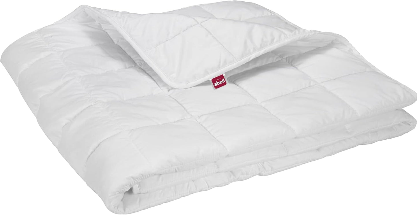 Manta lastrada Abeil, 7,5 kg, 220 X 240 cm, efecto calmante, blanco Edredones y edredones Naty Shop