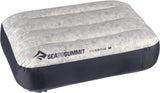 Sea to Summit - Almohada de viaje Eros Down L - Ultraligera e inflable - Material 10D - Almohada de plumón premium - Antideslizante - Para senderismo y acampada - 42 x 28 x 12 cm - Gris - 95 g Naty Shop Almohadas de viaje Regular gris