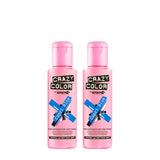 GO TOXIC Tinte para el cabello semipermanente UV en crema, 100 ml (1 pack) Naty Shop Tinte para el cabello Azul 100 Ml (1 pack)