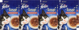 PURINA Suppe Katze Köstliche Auswahl mit Rindfleisch, mit Hen, mit Lamm - 48 Beutel à 48 g je 48 g (8 Packungen à 6 x 48 g)