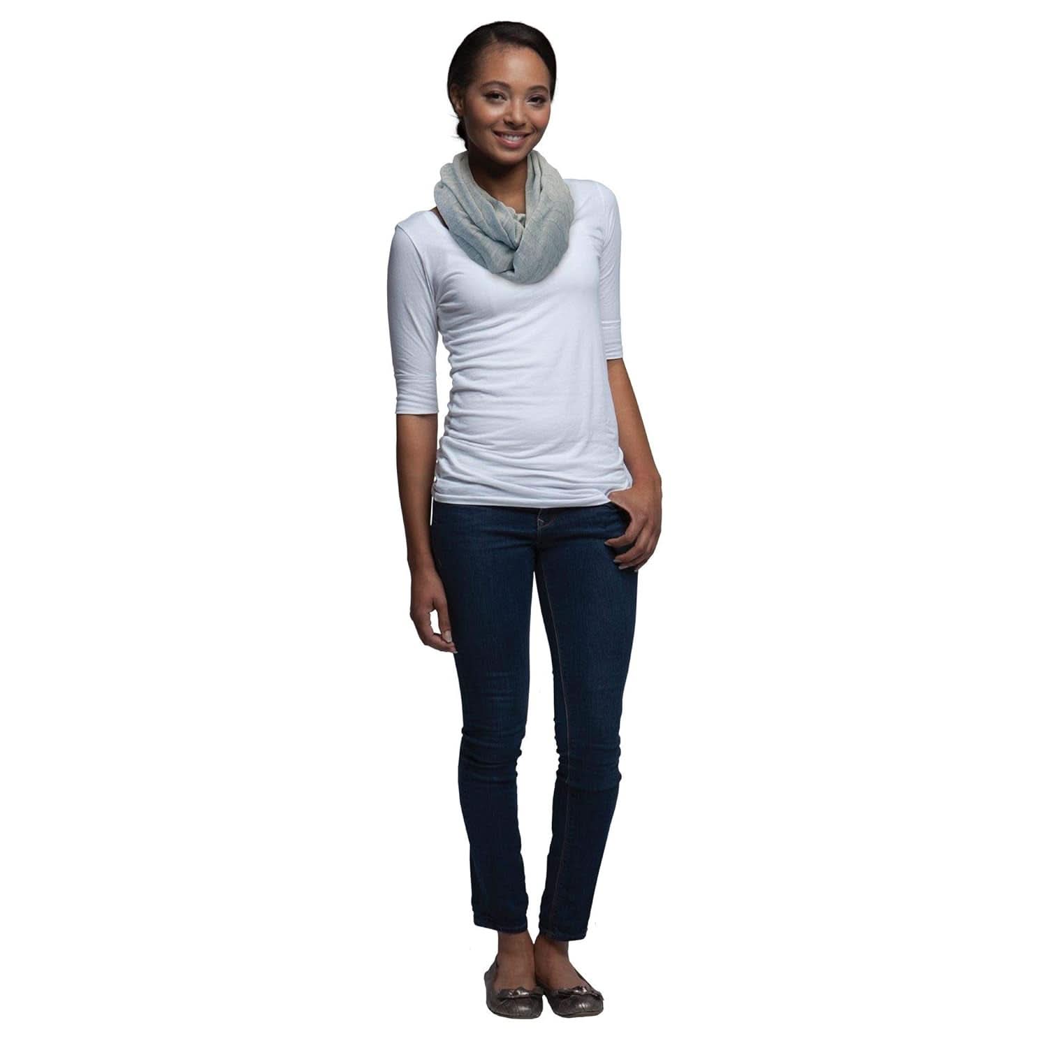 Chicco - Pañuelo de lactancia Boppy Infinity 17 Cm gris Accesorios Alimentación y Lactancia Bebe Naty Shop