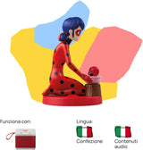 Figura sonora - Cuentos de Ladybug y Cat Noir - Cuentos y cuentos sonoros, niños y niñas 4-6+, versión italiana Baby Toys Naty Shop