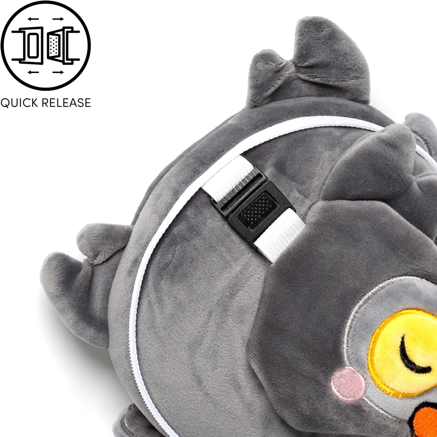 Relaxeazzz Almohada de Viaje Máscara - Búho Winston - Cute Animals Naty Shop Almohadas de Viaje