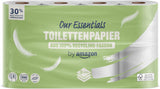 Por Amazon Papel higiénico, 3 capas, 10 rollos (10 rollos, 1 paquete) 200 hojas por rollo, certificado Fsc
