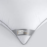 Bedstory Pillow, paquete de 2, calidad hotelera, almohada para dormir alternativa, de apoyo, hipoalergénica para personas que duermen boca abajo, boca arriba y de lado Naty Shop Standard Pillows