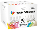 Colorante alimentario en gel, beige, color champán, 20 g. Colorante alimentario para una amplia gama de aplicaciones para decoración de tartas, tartas, natas, bizcochos, glaseado real, macarons.