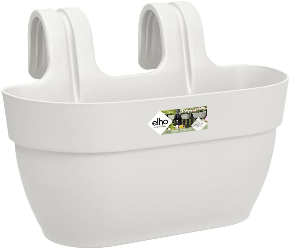 elho Vibia Campana Easy Hanger M 36 - Maceta para balcón y exterior - Ø 36,0 x H 26,5 cm - Negro/Antracita