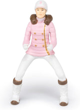 PAPO - Figura Caballo - Rider Fashion Winter, pasión por la equitación, juguete para niños a partir de 3 años. Figuras de acción de Naty Shop.