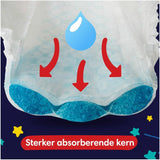 Pampers - Camisones antideslizantes para bebé - Talla 6 - Paquete pequeño - 30 piezas - 15+ kg