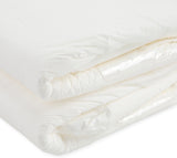 CutiePlusU Pañales para Adultos, Paquete de 10 Bragas Desechables para Incontinencia con Lazos para Mujeres y Hombres, Máxima Absorbencia Durante la Noche - Blanco (Tamaño Mediano 71-96cm)