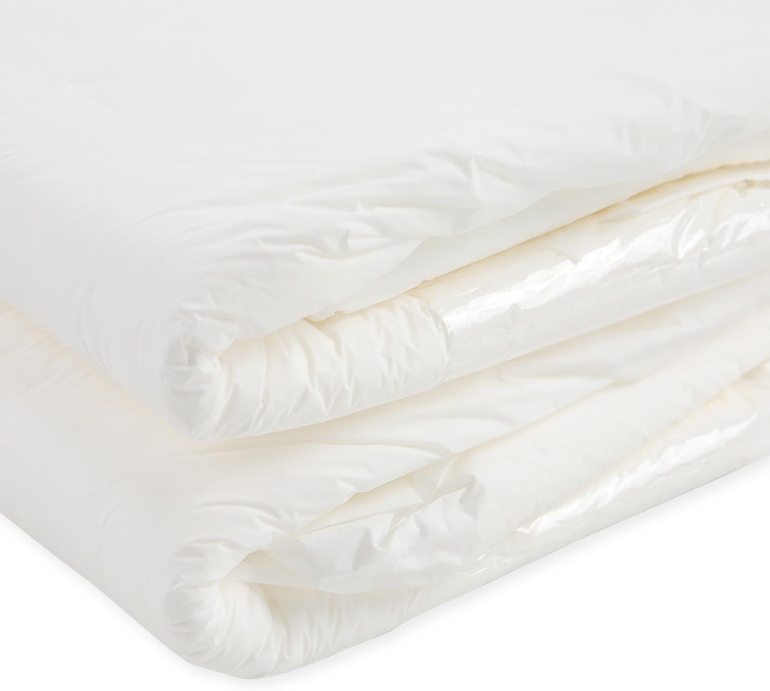 CutiePlusU Pañales para Adultos, Paquete de 10 Bragas Desechables para Incontinencia con Lazos para Mujeres y Hombres, Máxima Absorbencia Durante la Noche - Blanco (Tamaño Mediano 71-96cm)