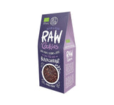 DIET-FOOD RAW Galletas de Grosella Negra Orgánicas Merienda Saludable Deliciosas Galletas de Oficina Sin Conservantes 100 g (1 paquete)
