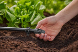 Tapón de sellado Gardena Micro-Drip-System de 13 mm (1/2 pulgada): cierre práctico para tubos de 13 mm, tecnología de conexión rápida y sencilla, reutilizable (13205-20)