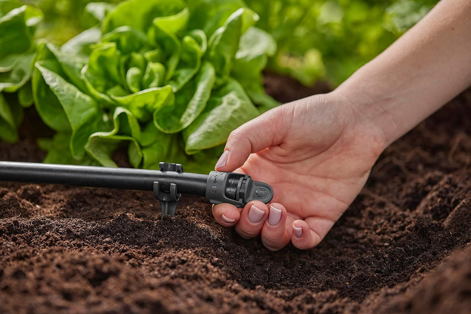 Tapón de sellado Gardena Micro-Drip-System de 13 mm (1/2 pulgada): cierre práctico para tubos de 13 mm, tecnología de conexión rápida y sencilla, reutilizable (13205-20)