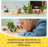 LEGO Animal Crossing Paseo en Barco por la Isla de Käptens, juguete creativo para niños con 2 minifiguras de la serie de videojuegos incluida Huschke, regalo para niñas y niños a partir de 6 años 77048 Juegos de construcción Besuche den LEGO-Store