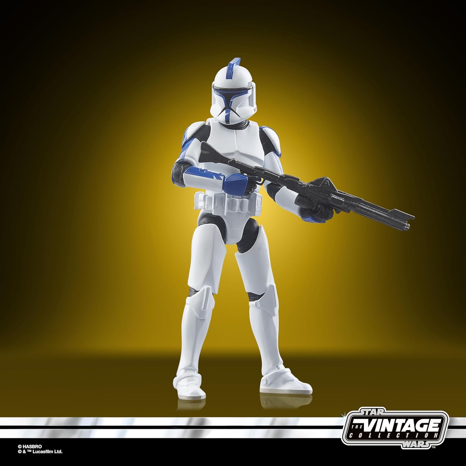 Star Wars the Vintage Collection Teniente soldado clon (Teth), Figura de acción de Star Wars: Ahsoka, Figuras de acción de 9,5 cm Naty Shop