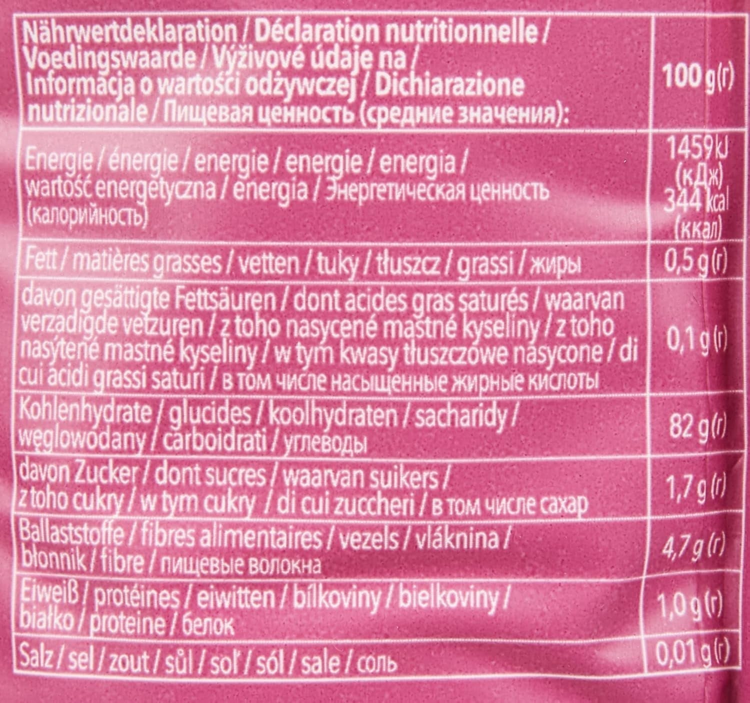 Mehl "Farine" - Basismehlmischung Glutenfrei 1Kg, 10Er Pack Mezcla para hornear y cocinar Naty Shop