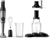 Batidora Stabphils serie 5000 - Batería de 1200 W. Tecnología Promix. Dirigió Geschwindigkeitsanzeiger. Stufenlose Geschwindigkeitseinstellung. Diseño compacto. Leicht Zu Reinigen. Schwarz (HR2681/00) Cocina Naty Shop + Schneebesen, Espiralizador, Xl-Zerkleinerer
