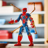 LEGO Marvel Bloques de Construcción Iron Spider-Man Juguete de acción de superhéroe para niños a partir de 8 años Conjunto de armadura para niños y niñas Modelo para construir Los Vengadores Idea de regalo para fanáticos de las películas de Marvel 76298 Juegos de construcción Beuche den LEGO-Store