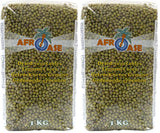 AFROASE - Judías verdes mungo - 1 x 1 kg (Paquete de 2)