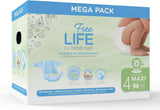 Pañal Freelife Baby Cash, tamaño 6 (18 kg y +), 1 x 35 = 35 pañales Naty Shop Taille 4 (lote de 96)