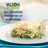 Crema Condisoia, nata para cocinar ideal para personas con intolerancia a la lactosa, veganos y vegetarianos, versátil en la cocina, 6 x 200 g