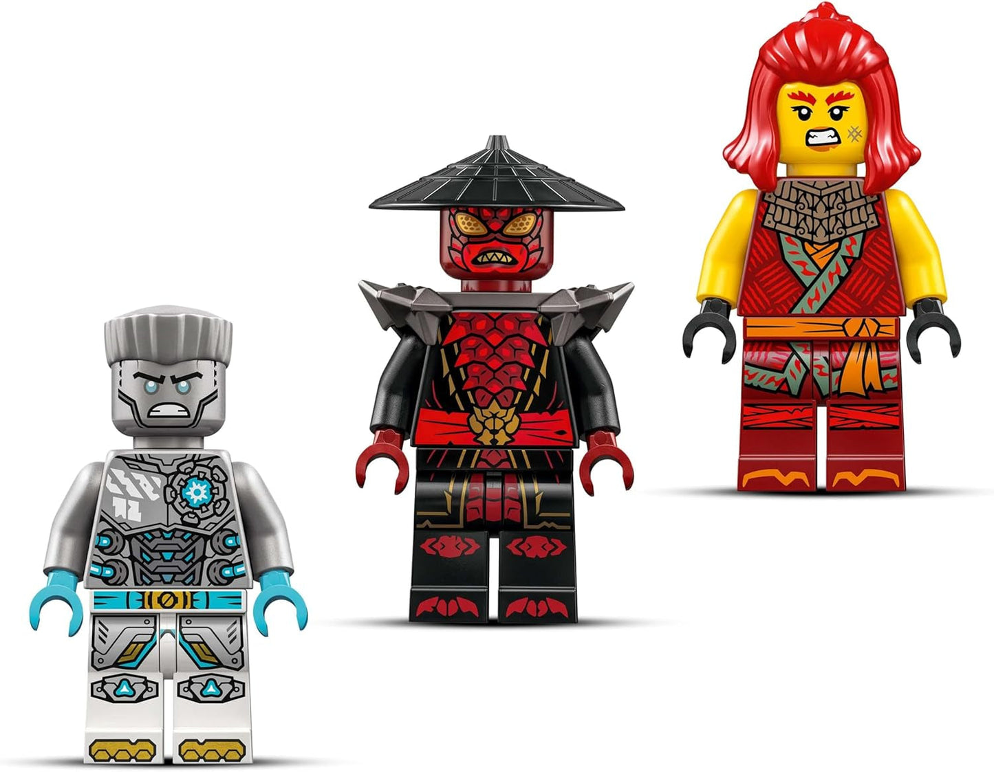 LEGO NINJAGO Robot de acción de Zane - Juguete ninja con 3 minifiguras para juegos de rol - Pequeño set para construir y jugar para niños - Idea de regalo para niños y niñas a partir de 6 años 71827 Juegos de construcción Besuche den LEGO-Store
