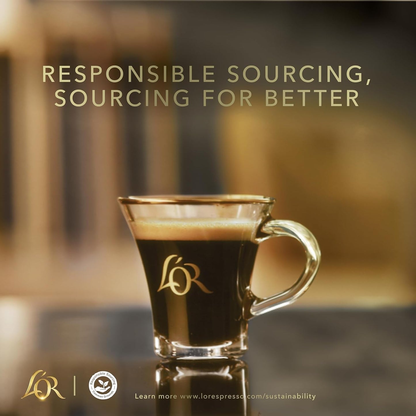 L'OR Barista Kaffeekapseln Ristretto, exclusivo para L'OR Barista Maschinen, paquete de 5, 5 x 10 Kapseln