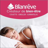 Edredón Serenité - Tratamiento antiácaros - Templado 300 G/M² - 240 X 220 Cm - Para cama de matrimonio - Lavable a máquina, blanco Edredones y edredones Naty Shop