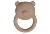 Jollein 101-001-67008 Mordedor de caucho natural Galleta osito de peluche