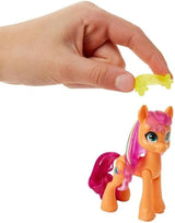 My Little Pony - Descubre tu pony brillante: Beauty Mark Magic Sunny Starscout, pony desde la pezuña hasta el corazón 7,5 cm, edades 5+, F5250, multicolor
