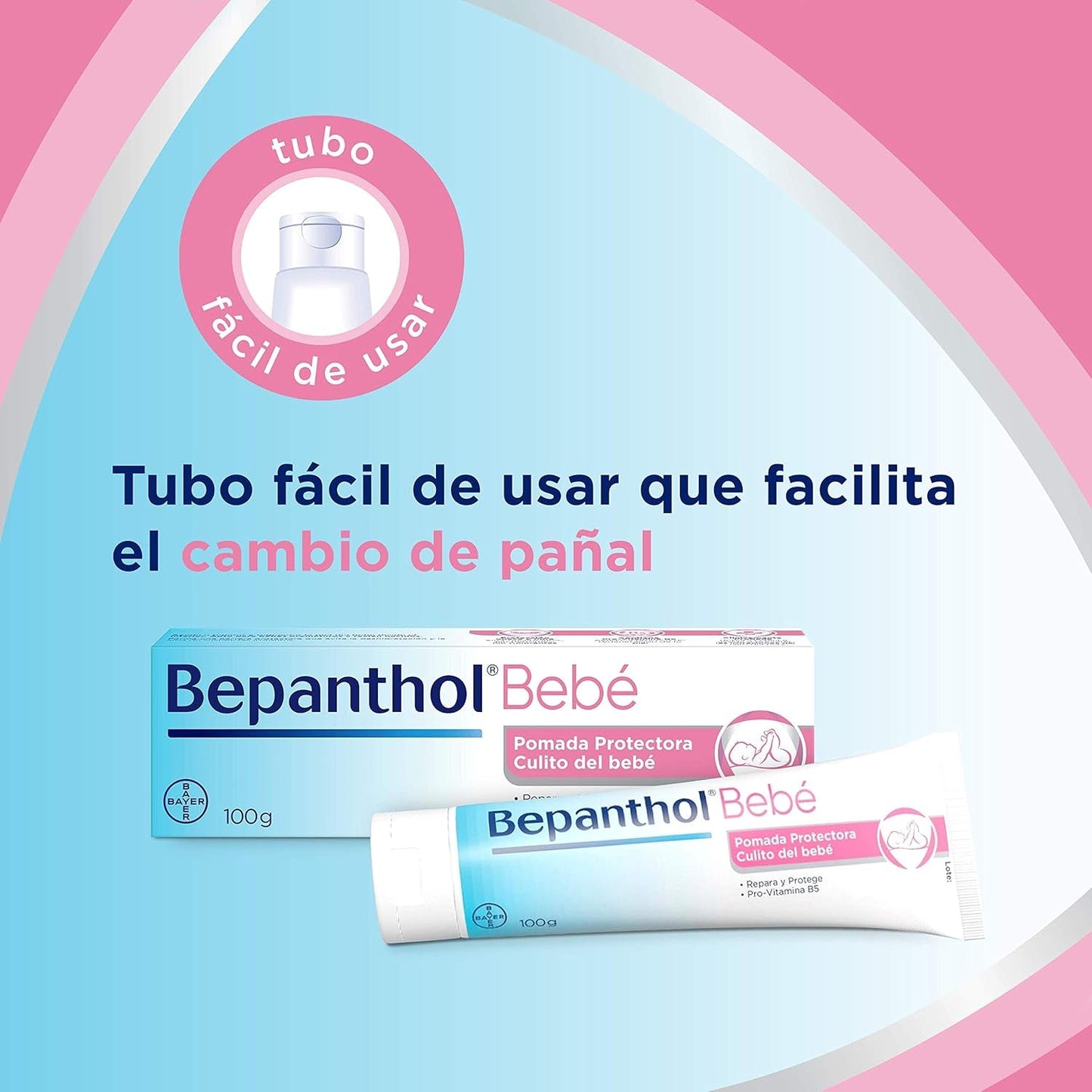 Bepanthol Bebe Pda 100G, 100 G (Paquete de 1)