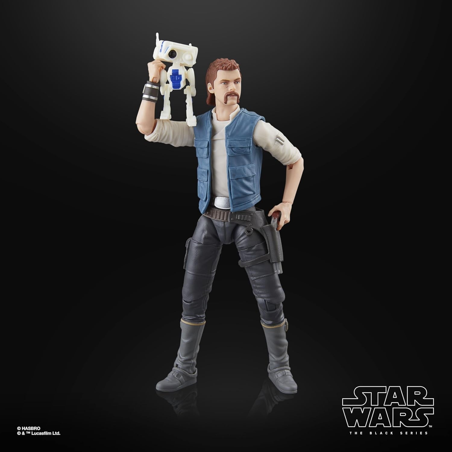 Star Wars Black Series Cal Kestis, Turgle & Skoova Stev, Star Wars Jedi: Survivor Figuras de acción coleccionables (escala 15 cm) Figuras de acción Naty Shop