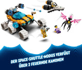 LEGO Dreamzzz Juego de Transbordador Espacial o Coche de Juguete Buggy Espacial 2 en 1 del Sr. Oz, incluye minifiguras del Sr. Oz, Albert y Jayden, regalo espacial para niños mayores de 8 años 71475 Juegos de construcción Besuche den LEGO-Store