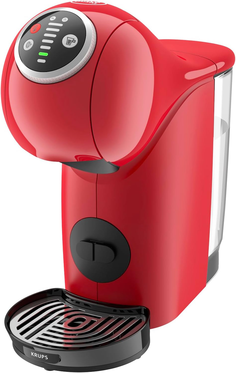 NESCAFÉ Dolce Gusto Genio S Plus de Krups, cafetera de cápsulas compacta, capacidad 0,8 litros, 1500 vatios, aviso automático de descalcificación, gris espacial, KP340B