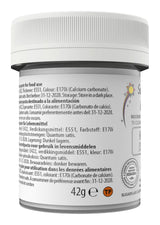 Colorante alimentario Sugarflair Max Concentrated White Extra, colorante alimentario altamente concentrado para mazapán y fondant, colorante en pasta Max Concentrate - 42 g