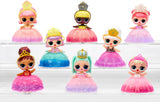 Jajaja ¡Sorpresa! Princess Tots: incluye 1 muñeca, embalaje blindado, 2 pinturas para crear un vestido de princesa, 8 muñecas para coleccionar.