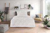 Traumnacht Cosy - Juego de cama 4 estaciones, 1 X Juego edredón divisible 135 X 200 y 1 X almohada 80 X 80 Cm, certificado Ã-ko Tex, blanco, desarrollado en Alemania, (pack de 2) Naty Shop Juego de edredones y colchas 4 estaciones 200 X 200