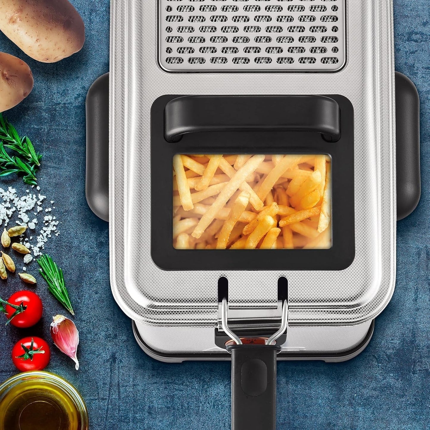 Tefal FR5160 Filtra Pro, freidora de aceite semiprofesional Electrodomésticos Naty Tienda