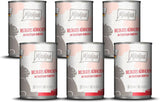 MjAMjAM - Comida húmeda premium para gatos - pollo delicado con fresas afrutadas 400 g, paquete de 6 (6 x 400 g), natural con extra de carne