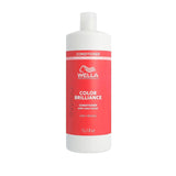 Wella Professionals Invigo Color Brilliance - Champú, acondicionador y mascarilla protectora del color para cabellos teñidos finos y gruesos - con vitamina E, antioxidantes y pH bajo - Mascarilla capilar suavizante y nutritiva Naty Shop Acondicionador 1 litro