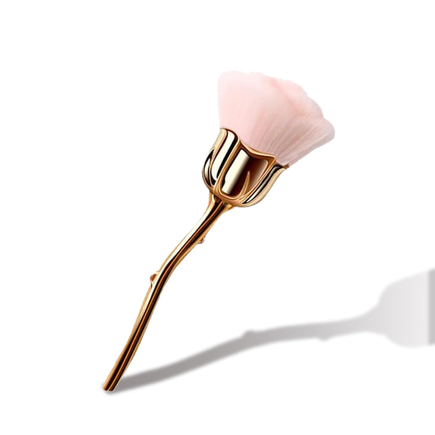 Nail Art Staubpinsel para manicura Rose Kopfbürste,Nagel Kunst Staub Entferner Pinsel,Make-Up-Pinsel Weich,Zubehör Nagel Werkzeuge