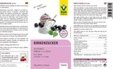 Raab Vitalfood Premium, Azúcar de Abedul con Edulcorante Xilitol, Vegano, Alternativa 1:1 al azúcar, 300 gramos Edulcorantes Naty Shop
