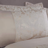 Edredón Duquesa para cama king size, 100% poliéster, crema Emma Barclay Camas y Edredones