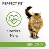 PERFECT FIT™ Bolsas de porciones para gatos mayores con pavo y zanahorias, 12 x 85 g