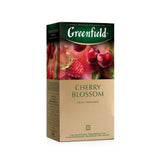 Greenfield Flor de cerezo, hibisco, rosa mosqueta, manzana, frambuesa, mora, bolsitas de té (2 g x 25), 50 g